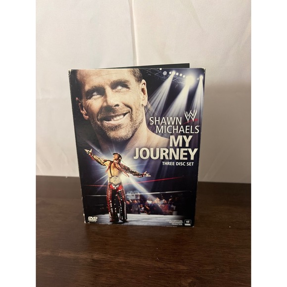 WWE Other - WWE Shawn Michaels My Journey 3 Disc DVD Set HBK Heartbreak Kid 2009 PG